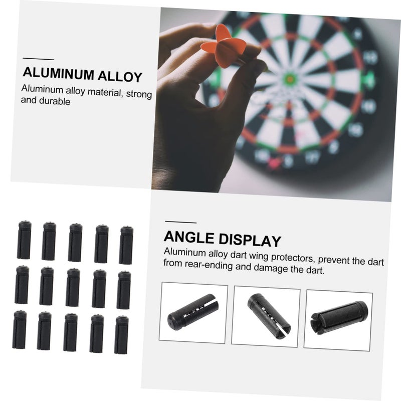 Aluminum Dart Flight Protectors Set of 15 for Enhanced Performance Long Lasting - Image 3