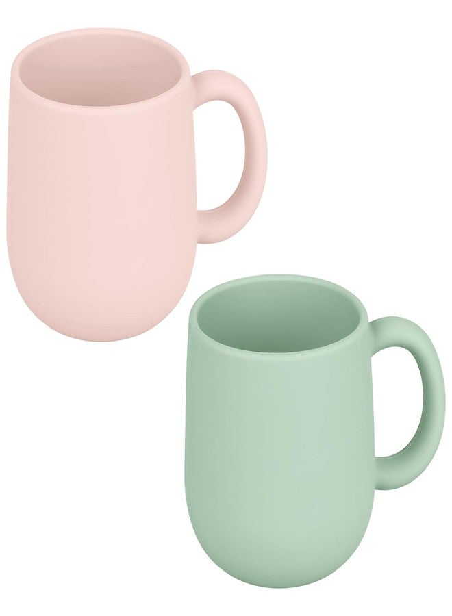 Mintlyfe Pack of 2 Silicone Drinking Mug Cup for Toddler Kids and Children (Color 5) - Image 1