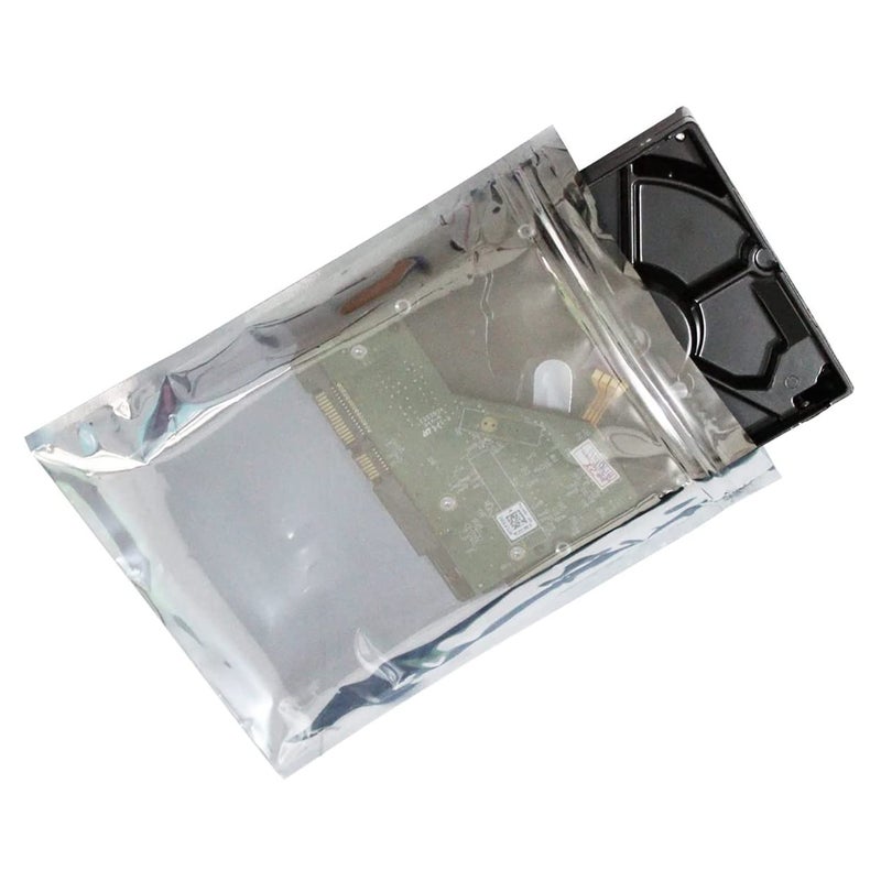 Mobudy Antistatic Bags ESD Shielding Bag with Anti-Static Labels for Hard Drive SSD HDD Motherboard Video Card RAM Electronic Devices (30pc 3 Sizes ziplock) - Image 4