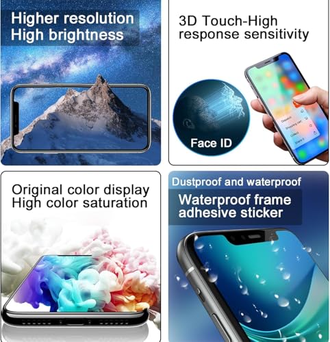LMQ for iPhone Xs Max Screen Replacement,Wholesale Full HD LCD Display COF 3D Touch Digitizer Assembly with Waterproof Adhesive, for(ModelsA1921, A2101, A2102, A2103, A2104) 6.5 inch No Repair Part Tools - Image 5
