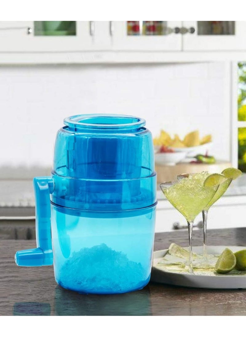Generic - Portable Hand Crank Ice Crusher Ice Chopper Crush Ice Chop Ice Chip Ice Manual Ice Grinder Ice Chopper Mini Portable Ice Machine Domestic Ice Crusher for Children - Image 1