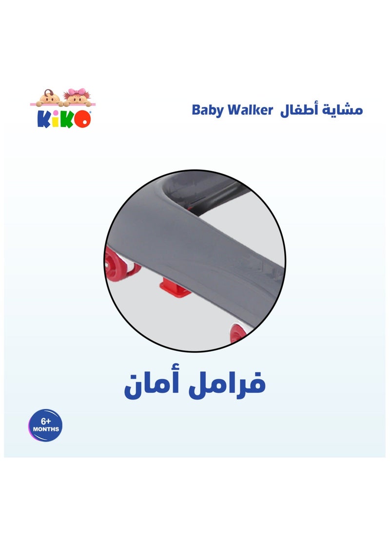 Kiko Baby Walker With Toys - Pink - Image 5