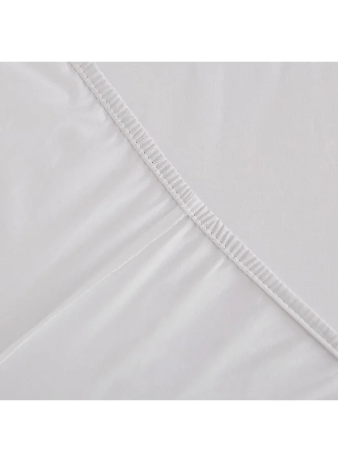 Home Box Essential Cotton Twin Fitted Sheet 120 x 200 x 36 cm
