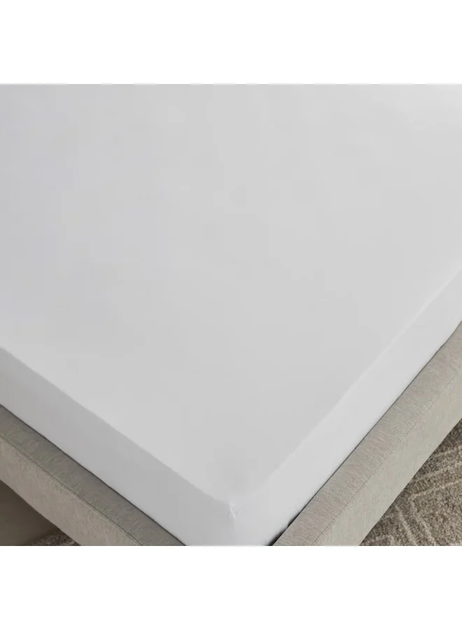 Home Box Essential Cotton Twin Fitted Sheet 120 x 200 x 36 cm