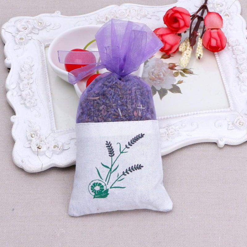 Lavender Sachet Bags Sachets for Drawers and Closets Closet Deodorizer Freshener Protect Defend Clothing - Image 4