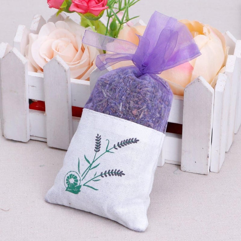 Lavender Sachet Bags Sachets for Drawers and Closets Closet Deodorizer Freshener Protect Defend Clothing - Image 3