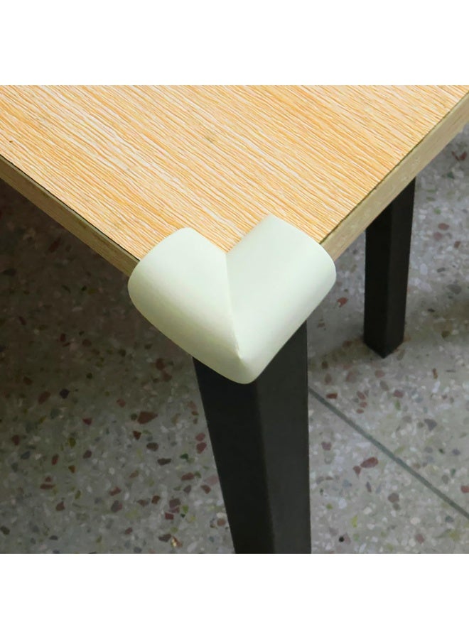 Soft Foam Corner and Edge Protector for Kids, Long Corner Guard, Child Safe Desk Protector, White Corner Guard  - Image 3