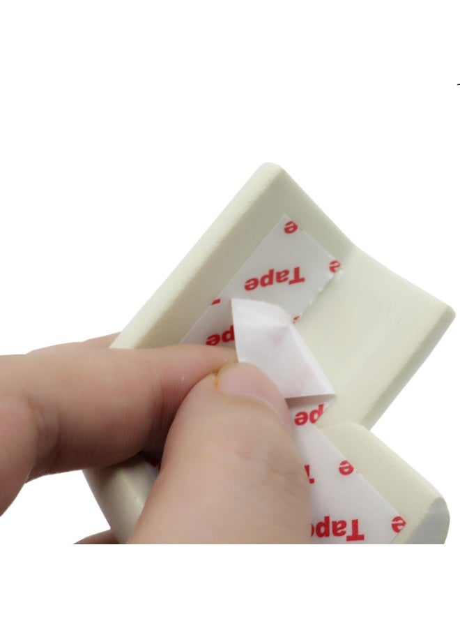Soft Foam Corner and Edge Protector for Kids, Long Corner Guard, Child Safe Desk Protector, White Corner Guard  - Image 5