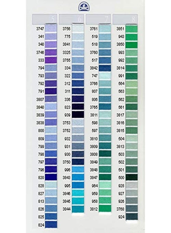 DMC 117-610 Six Stranded Cotton Embroidery Floss, Dark Drab Brown, 8.7-Yard - Image 2