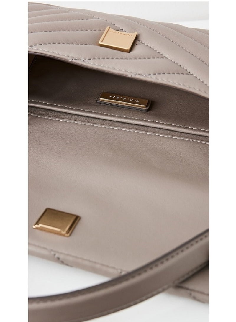 Burch Tory  Kira Chevron Small Flap Shoulder Bag - Image 4