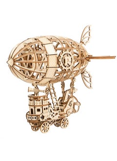 Rolife Build Your Own 3D Wooden Assembly Puzzle Wood Craft Kit Airship Model Gifts For Kids And Adults  - Image 1