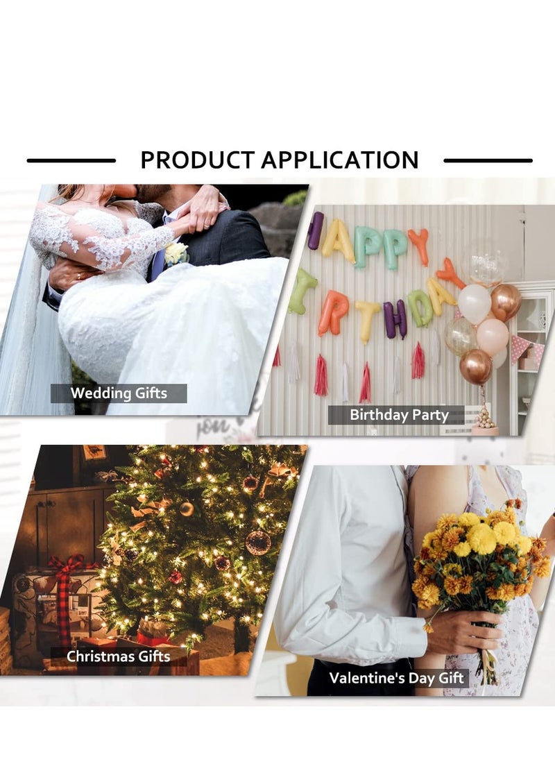 Excefore 12 Pcs Floral Gift Bags with Handles for Mothers Day, Birthday, Wedding, Baby Shower, Themed Party Favors - Image 3