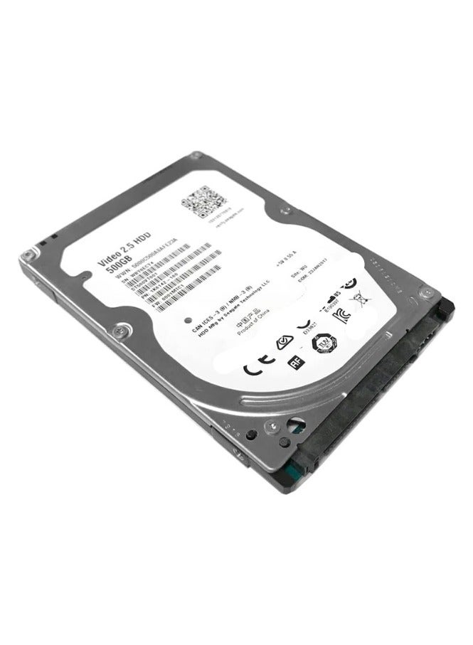 500GB 5400RPM 2.5" SATA Internal Laptop Hard Drive – Compact Black HDD - Image 1