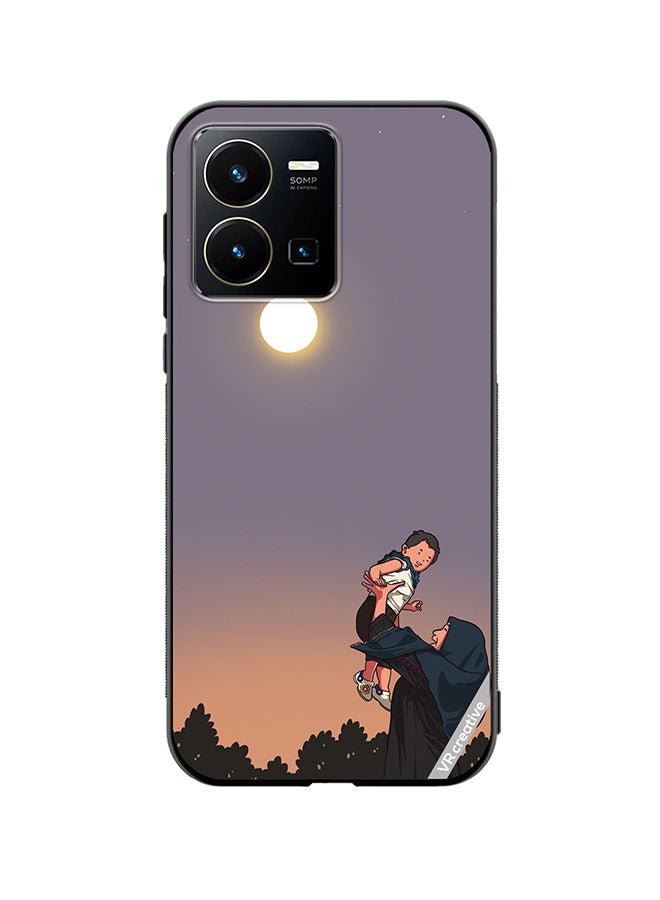 Protective Case Cover For Vivo Y35 Last Child Design Multicolour