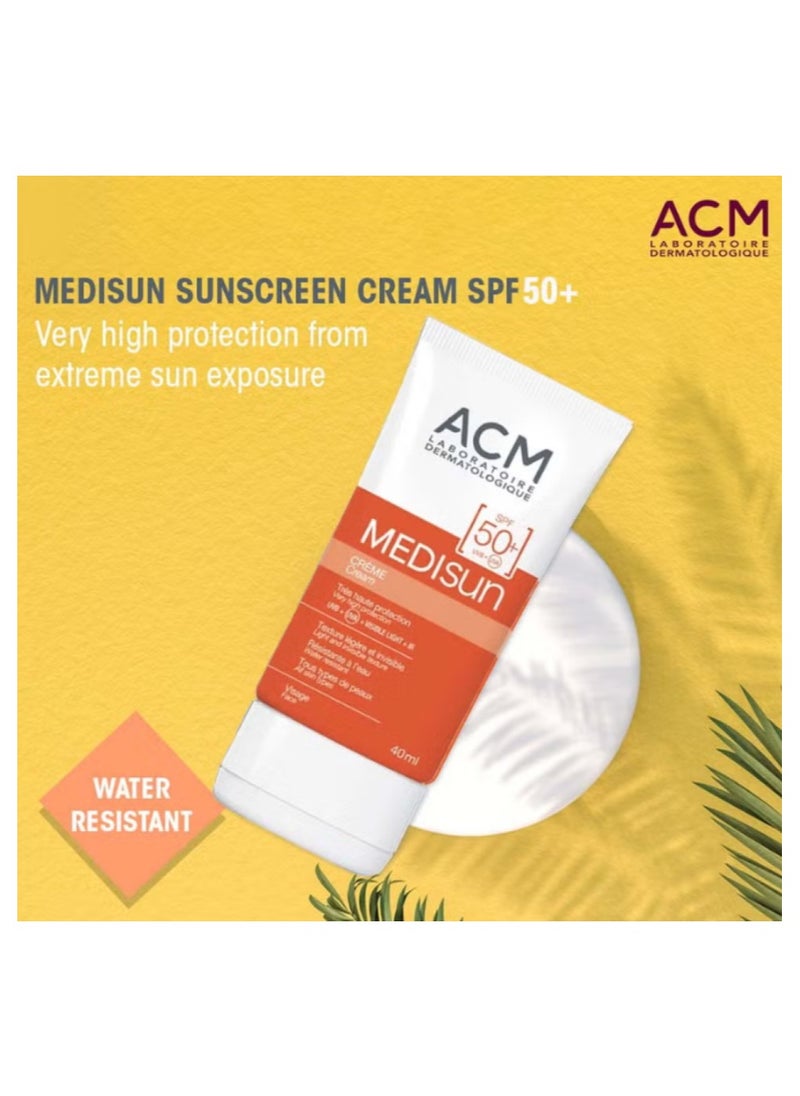 ACM Laboratoire dermatologique ACM Medisun SPF50+ Invisible Sunscreen Cream 40 mL  - Image 3