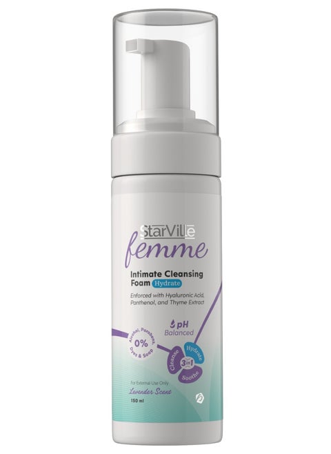 StarVille Femme Intimate Cleansing Foam Hydrate 150 ml