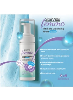 StarVille Femme Intimate Cleansing Foam Hydrate 150 ml - pzsku/ZDB1A05838A084B48D31EZ/45/_/1737634743/59fb15e8-8c73-4bab-9875-1516bd1b06e6