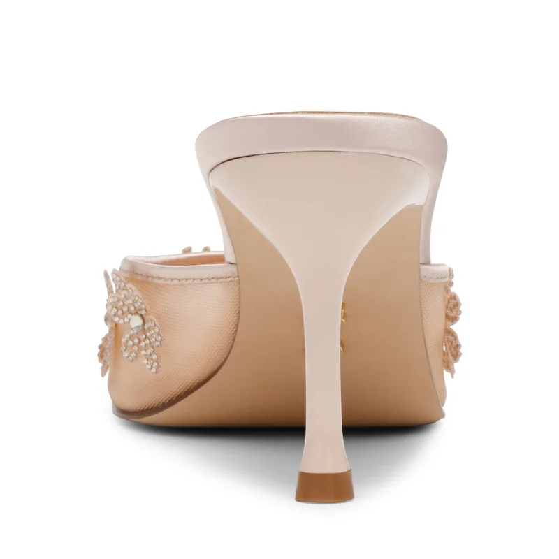 STEVE MADDEN  Sehara Appliqued Mesh Mule Pumps for Women | Best Price UAE
