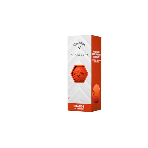 Callaway Golf Supersoft Golf Balls (2025, Orange) - Image 4