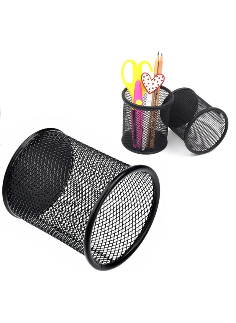 Multifunction Desktop Circular Grid Iron Cylinder - 2 Pieces - Image 3