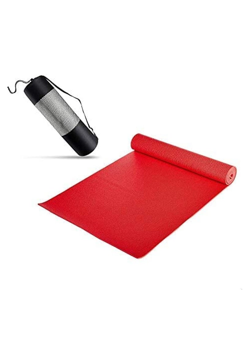 SportQ SportQ Yoga Mat Non Slip 6mm Thick Nitrile Rubber Non Slip Mat for Home Exercise and Gym Gym Exercise -173x61  - Image 1