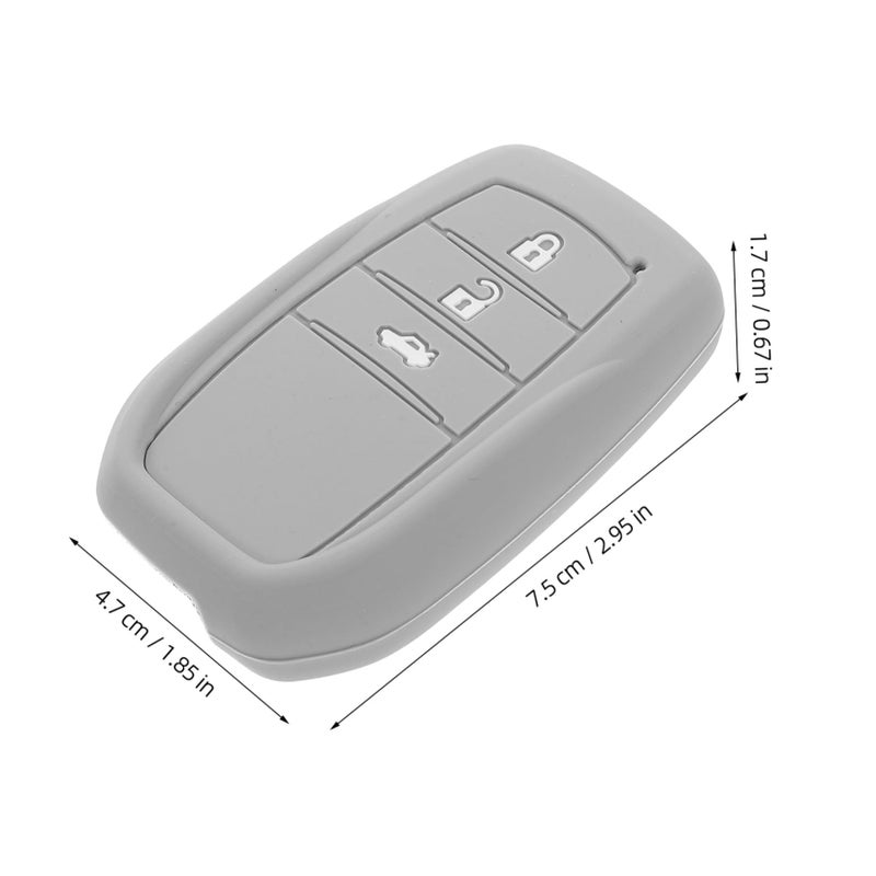 Silicone Car Key Pouch Protective Sleeve with Precise Cutouts Full Coverage Scratch Resistant - Image 3
