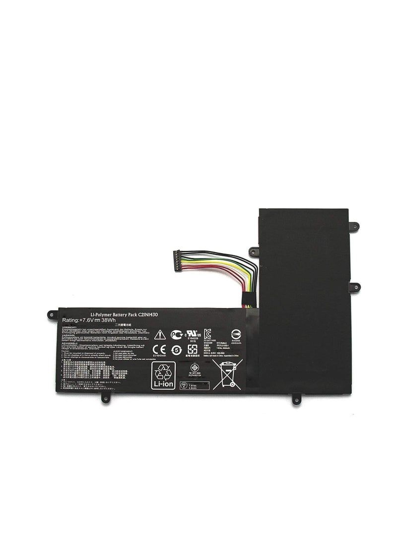 Terabyte 7.6V 38Wh 5000mAh C21N1430 Laptop Battery Compatible for Asus Chromebook C201PA C201PA5 Series Notebook C21PQC5 0B200-01470200M - Image 1