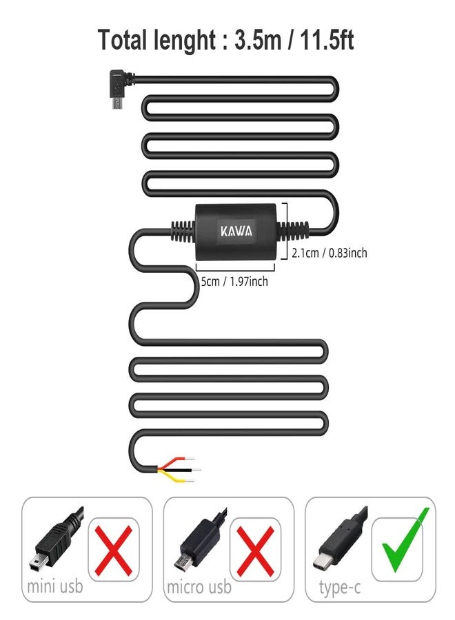 KAWA Dash Cam Hardwire Kit, Copatible with D11, Mini 3, Mini 3Pro - Image 4