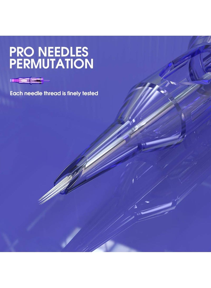 1201RL Disposable 20-Piece Tattoo Needle - Image 2