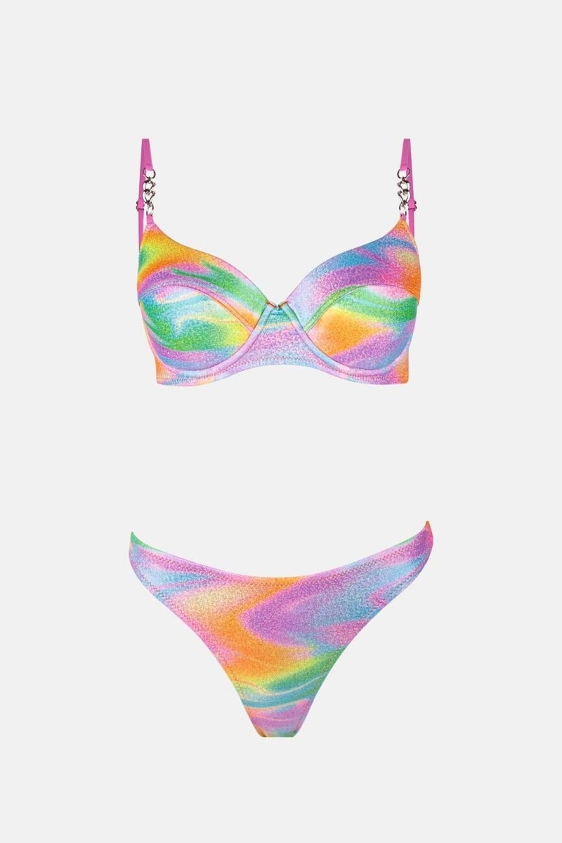 Ayyıldız 4660 Bright Pink Bikini Set  - Image 3