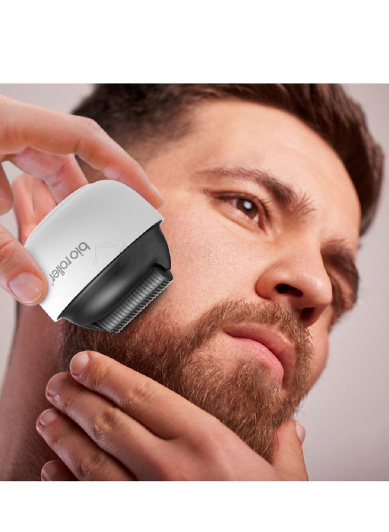 Bio Roller Bio Roller G4 with 1200 Pins Titanium Micro-Needle Roller to Shrink Pores, Brighten Skin Tone and to Promote Hair and Beard Growth (0.75mm)  - Image 2
