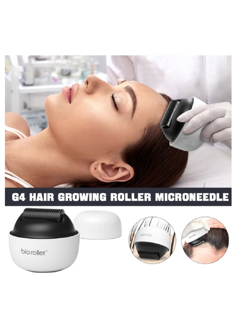 Bio Roller Bio Roller G4 with 1200 Pins Titanium Micro-Needle Roller to Shrink Pores, Brighten Skin Tone and to Promote Hair and Beard Growth (0.75mm)  - Image 4