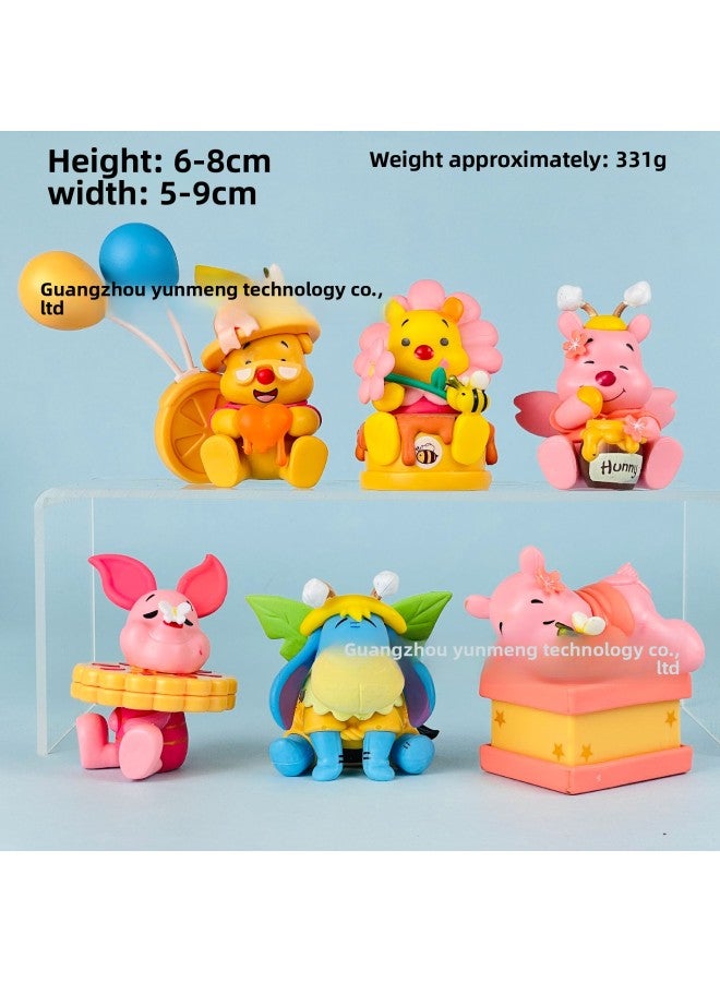 Cross-border Postage Strawberry Bear Hand-held Fart Bear Doll Blind Box Tide Play Twist Egg Doll Machine Toy Ornaments Wholesale 