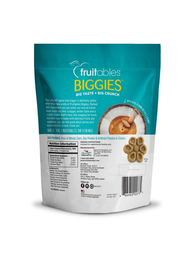 مكافآت الكلاب من Fruitables Biggies، عبوة متنوعة من 4 نكهات، 16 أونصة، 4 أكياس إجمالية - Image 4
