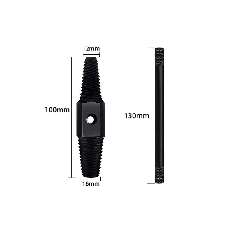 Veltrix طقم مستخرج براغي صنبور مزدوج الرأس 1/2" و 3/4" – مزيل براغي أنابيب المياه التالفة والمكسورة، أداة منزلية متعددة الاستخدامات - Image 2