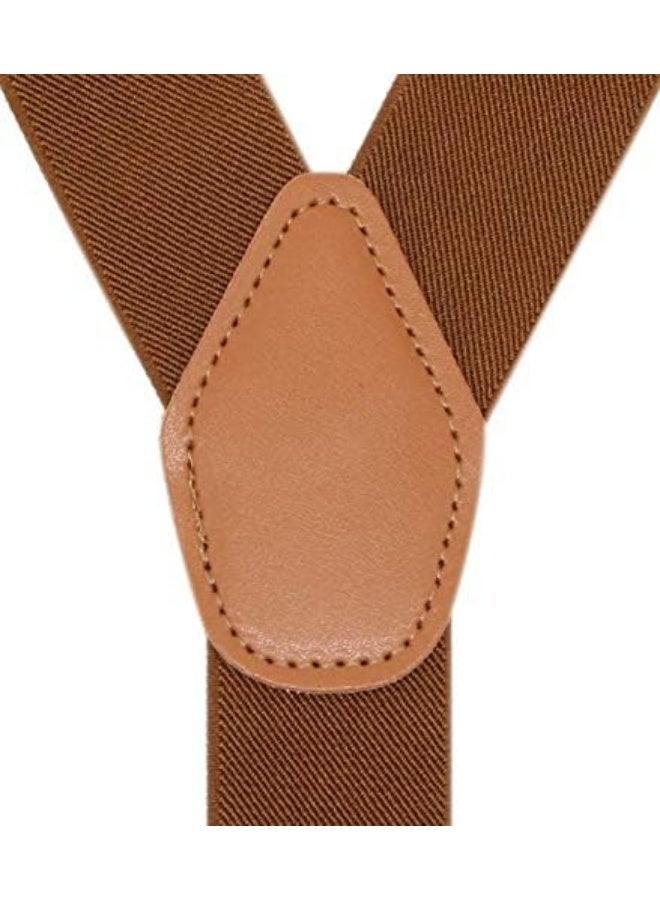 Men’s Y-Back 4 Metal Clip Elastic Wide Suspenders Perfect For Both Casual&Formal - Image 4