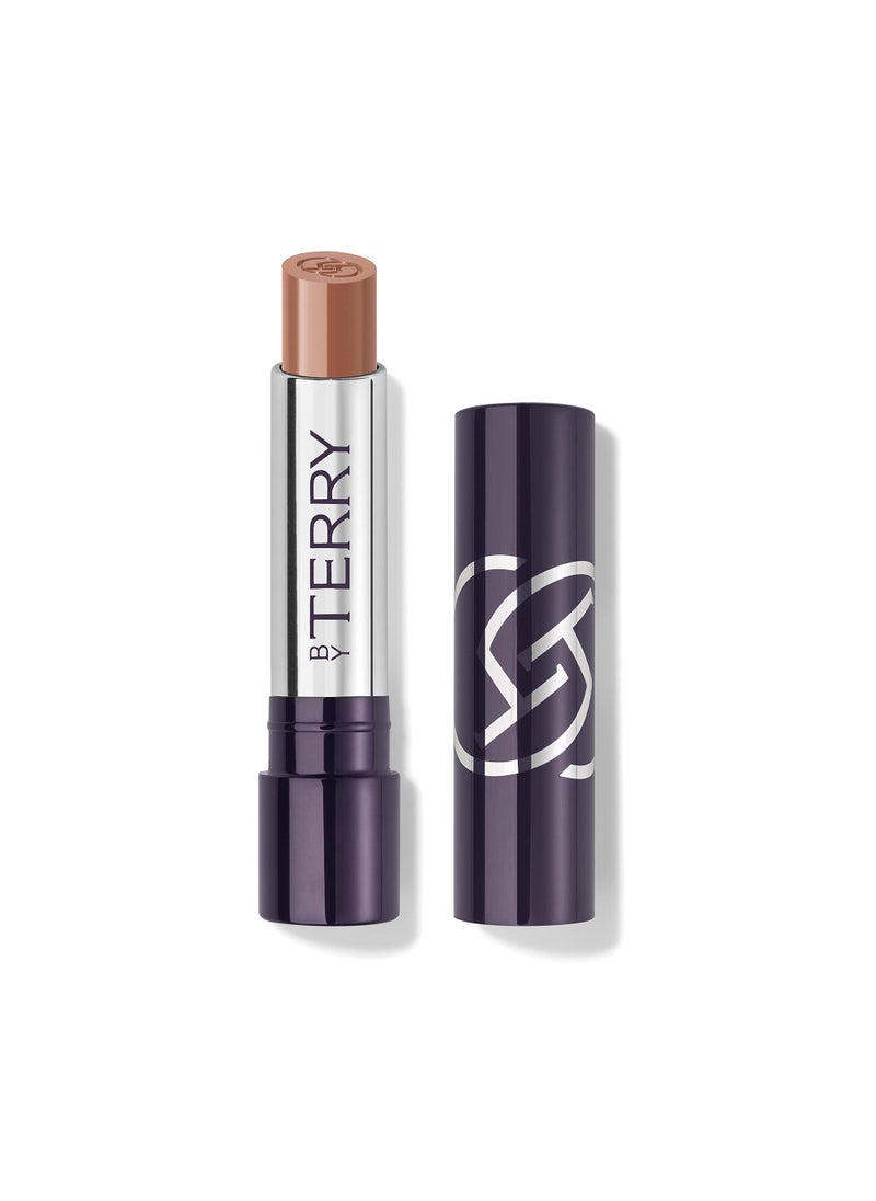 BY TERRY By Terry Hyaluronic Hydra-Balm Hydrating Lipstick, For Soft, Plump Lips, UV Defense, Add Color & Shine, Vegan, #3 Tea Time 