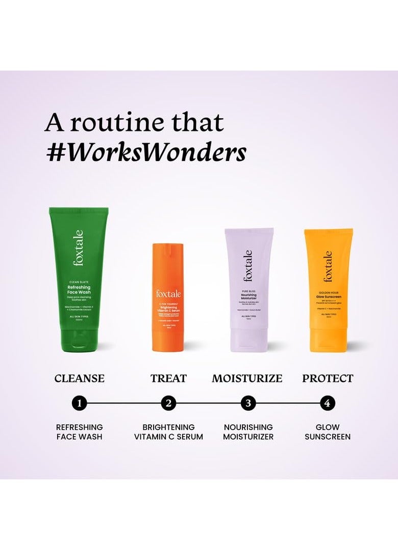 Foxtale Nourishing Face Moisturizer with Niacinamide for 24 Hr Hydration, Lightweight & Non-Sticky, For Soft & Glowing Skin, Men & Women, All Skin Types, 50 ml - Image 5