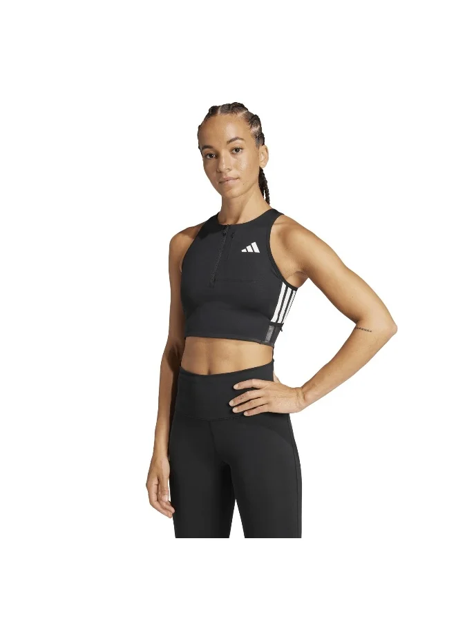 adidas Adidas Adizero Crop W Black Other Top Tops For Women