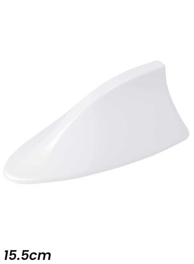 Universal Shark Fin Car Antenna - 15.5cm, ABS Material, Non-Destructive Installation, Enhances Car Aesthetics, Easy Fit for Various Car Models - Image 1