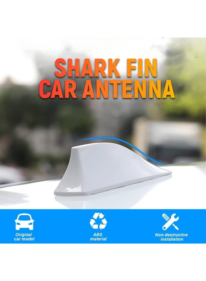 Universal Shark Fin Car Antenna - 15.5cm, ABS Material, Non-Destructive Installation, Enhances Car Aesthetics, Easy Fit for Various Car Models - Image 3