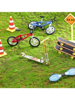 Daytoyz 18 Pieces Mini Finger Toys Set Hand Skateboard Finger Skateboards for Kids Fingerbikes Scooter Tiny Swing Board Finger Movement Party Favors  - Image 2