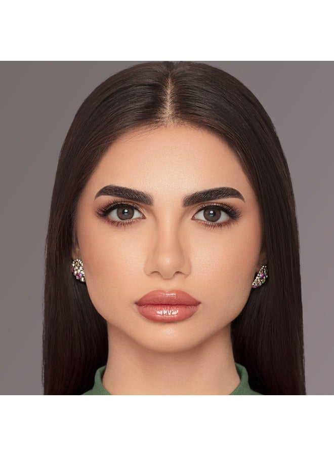 MyLens Tan Monthly Disposable Colored Contact Lenses Unisex Cosmetic Contact Lenses - Image 2