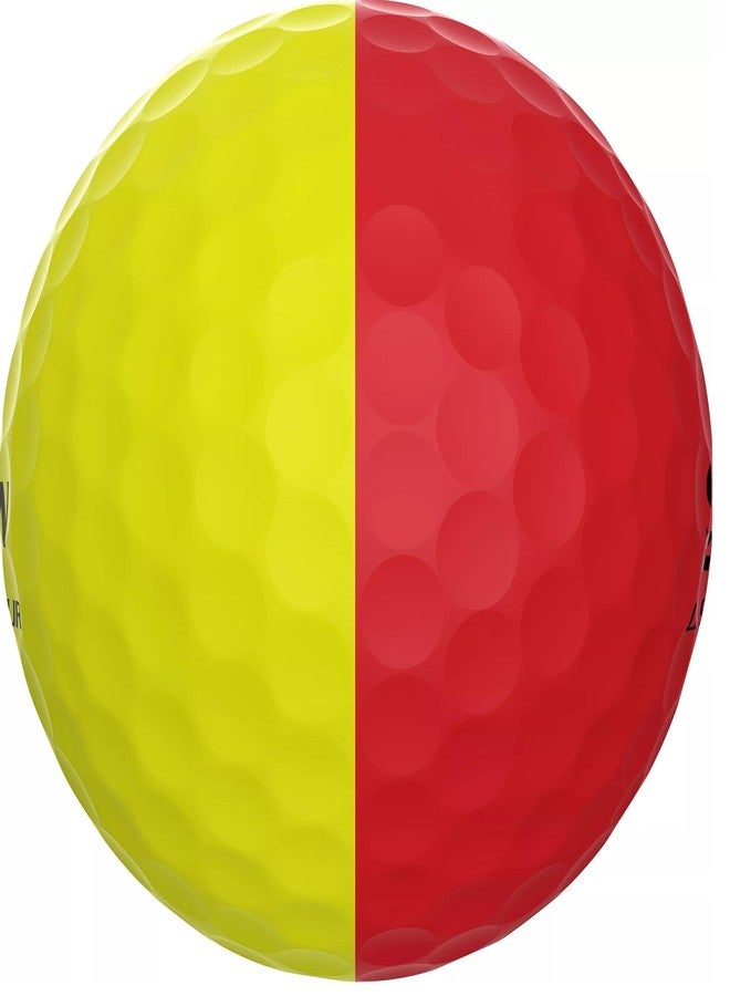 Srixon Golf Q-Star Tour Divide Yellow/Red - Image 4