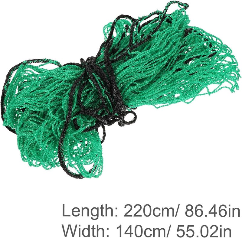 Heavy-Duty Truck Cargo Net 1.4x2.2m Polyethylene Trailer Bed Net with Anti-Fall Mesh for Truck, SUV, and Trailer Cargo Security During Transport and Camping - Image 5