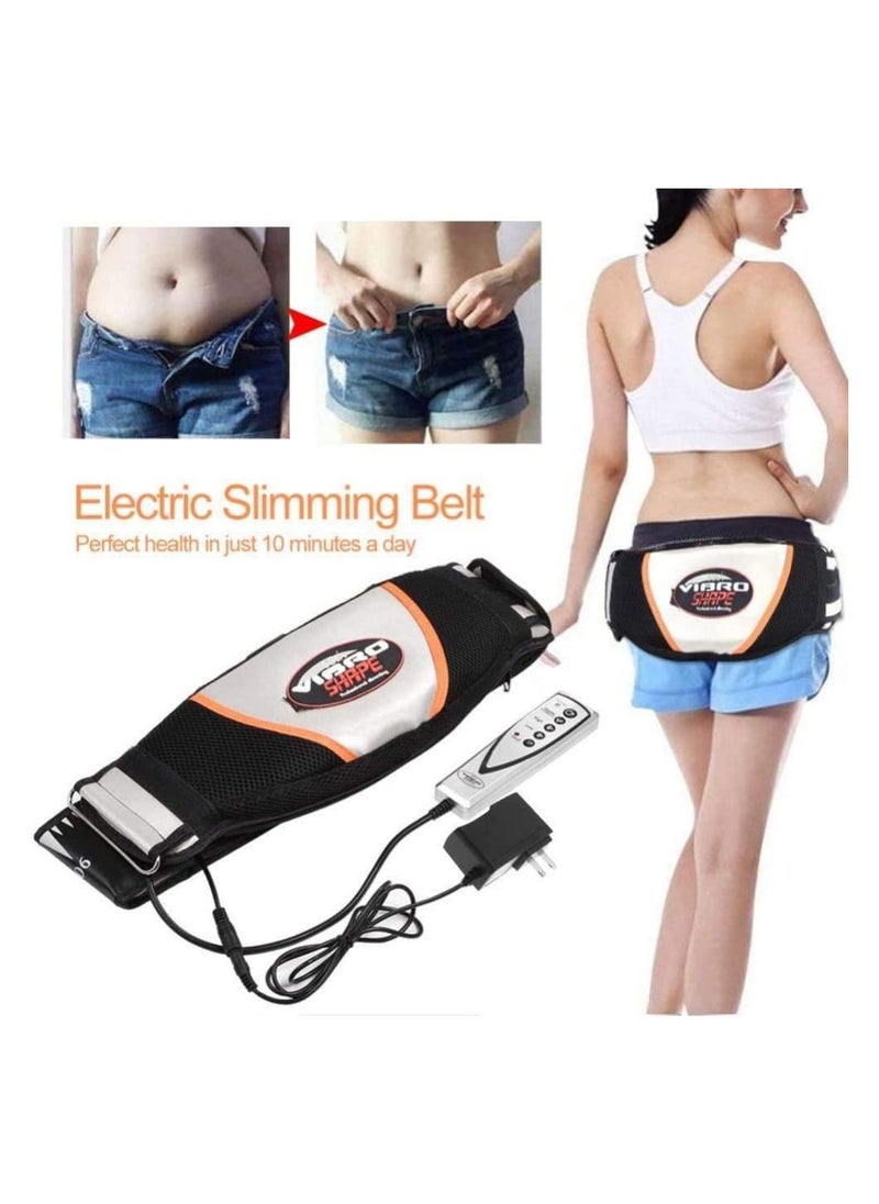 Vibro - Electric Vibrating Slimming Belt Massager - Weight Loss Vibration Belt, Fat Burning Waist Trainer, Massage Waist Exerciser for Men & Women - Image 1