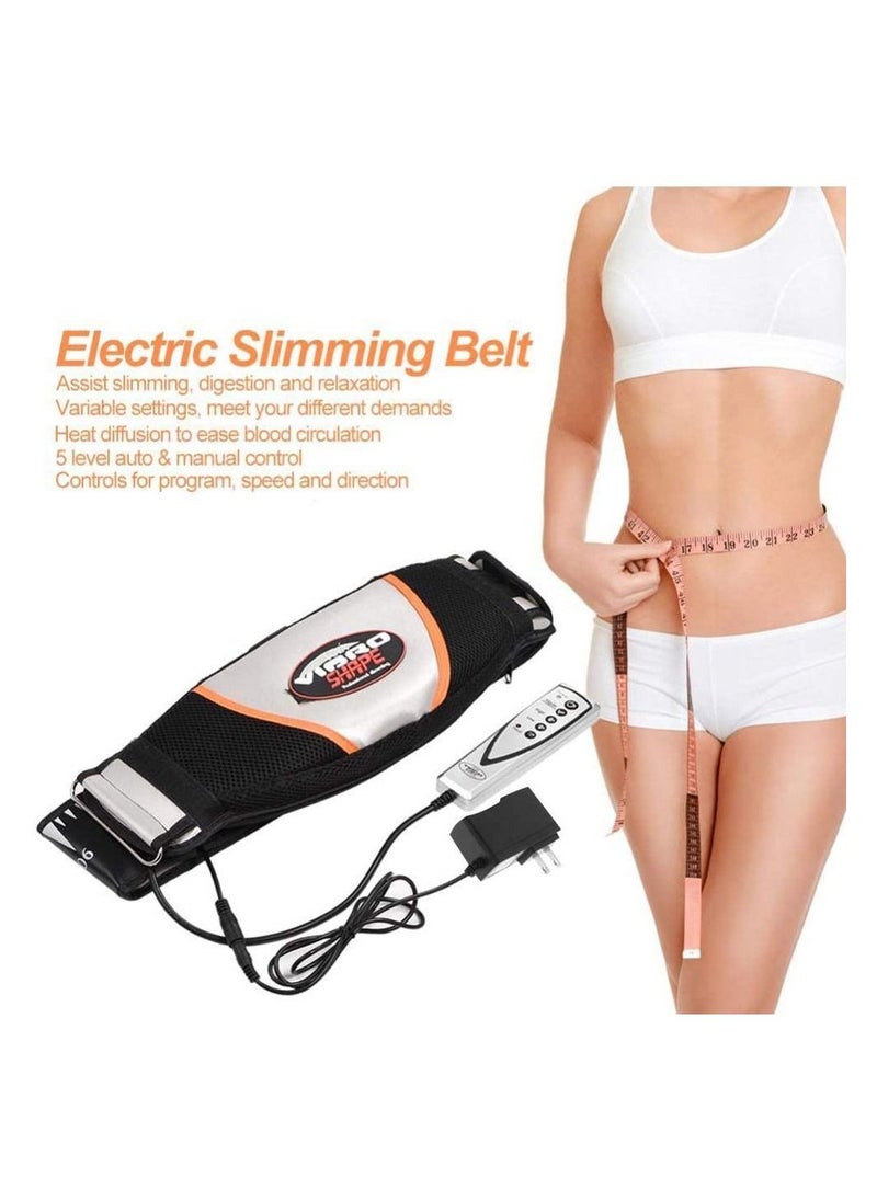Vibro - Electric Vibrating Slimming Belt Massager - Weight Loss Vibration Belt, Fat Burning Waist Trainer, Massage Waist Exerciser for Men & Women - Image 1