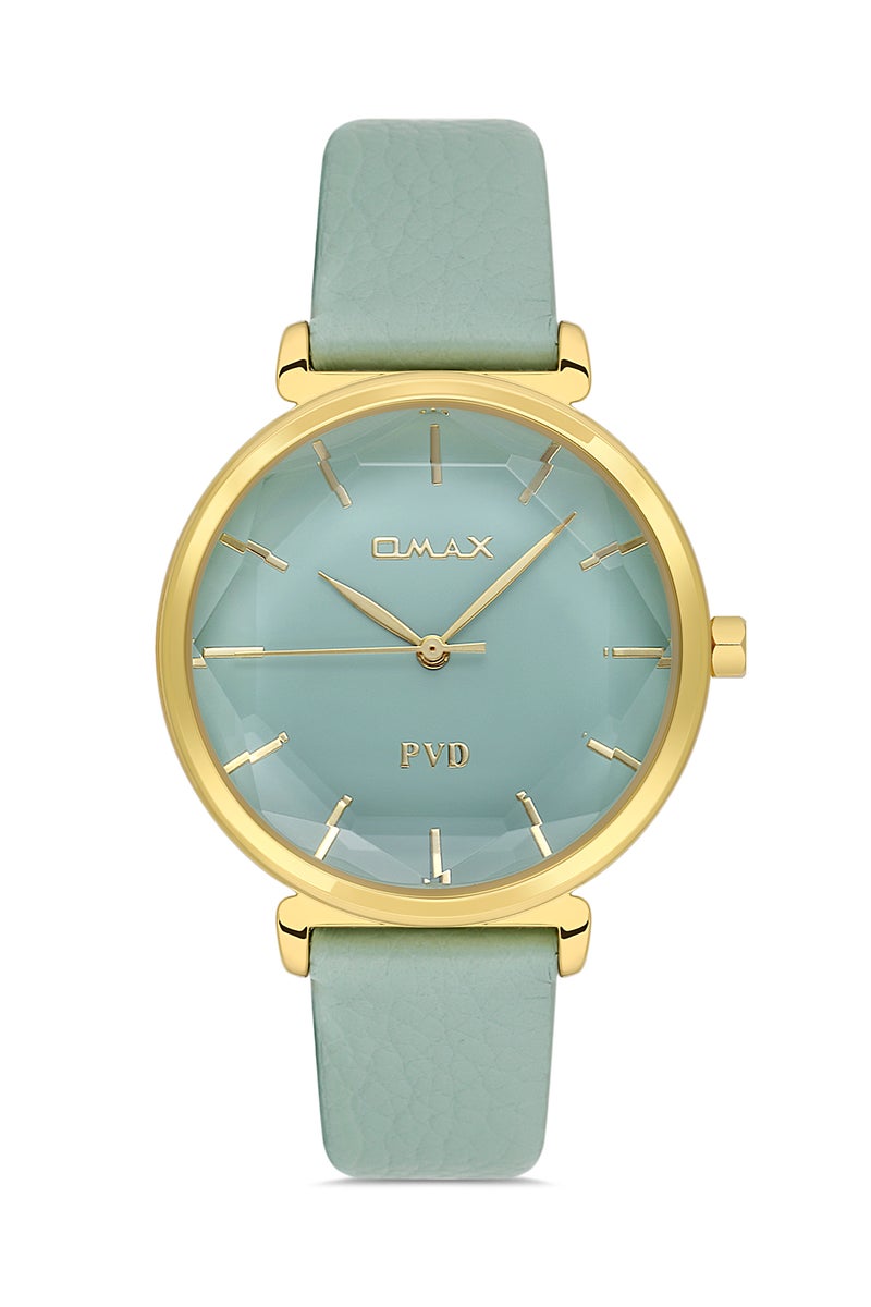 OMAX Women’s Wrist-Watch | Analog | Leather Strap | Elegant Design - Image 1