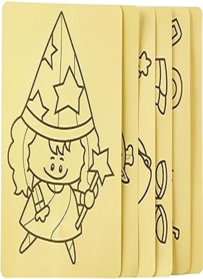 OR - Generic Sand Coloring Set of 6 Different Styles - Image 1