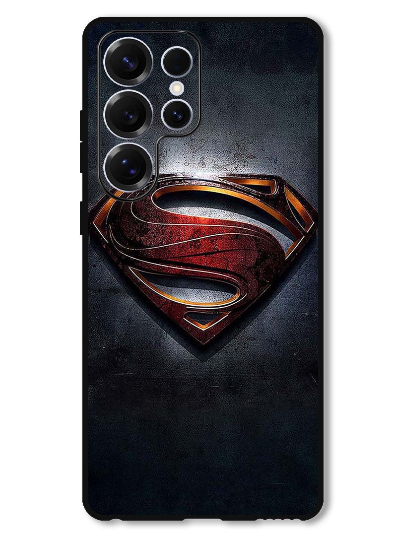 Theodor Protective Case Anti Scratch Shock Proof Bumper Cover For Samsung Galaxy S25 Ultra Supe Man - Image 1